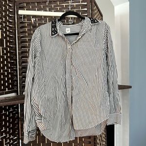 Beaded-collar button down